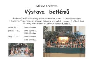 Výstava betlémů