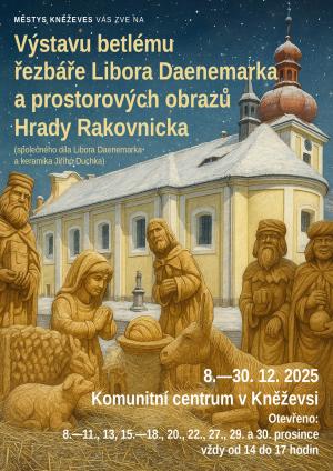 výstava betlému a prostorových obrazů Hrady Rakovnicka